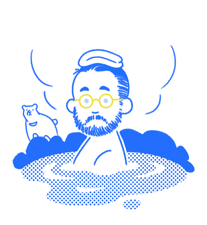 クリエイティブディレクター うつのみや きよし のイラスト